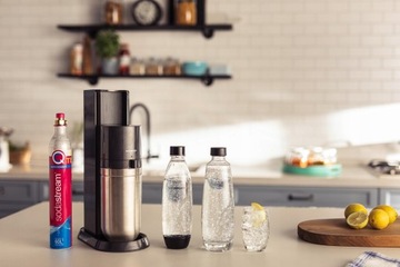 Карбонизатор для воды SodaStream Duo BLACK + бутылки