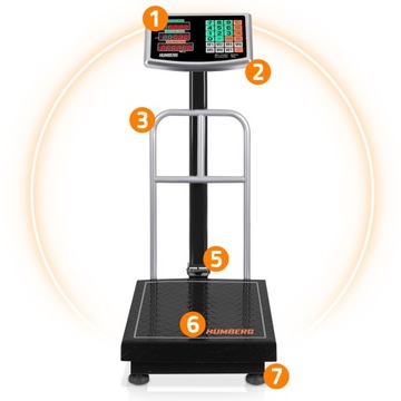 WAGA MAGAZYNOWA ELEKTRONICZNA ROLNICZA SKLEPOWA TOWAROWA PLATFORMOWA 150 KG