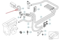 фото thumb №10, Bmw 3 e46 дополнительный wąż отопителя двойной труба 64216902882 6902882