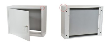 монтажная пластина металлического корпуса TPR-8BW v3 шкаф 700x500x200 70x50x20