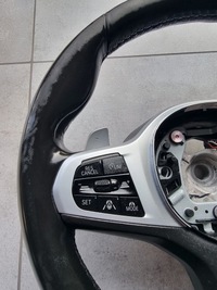 фото thumb №6, Bmw x5 g05 g06 g30 g31 2019r руль м-пакет asysteny лепестки с подогревом