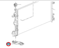 фото thumb №6, Кронштейн кронштейн кронштейн радіатор opel insignia a