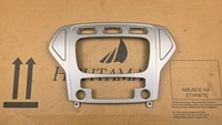 фото thumb №1, Ford mondeo mk4 2007 - 2010 r. рамка радио консоли серебристая przedlift europa