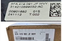 фото thumb №16, Повітропровід шкіряний багатофункціональний seat leon iv fr 5fa419091jf oryg nowa