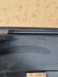 Audi a3 8p lift 08- решітка ліва протитуманної фари бампера передній 8p0807681t Ціна, фото thumb