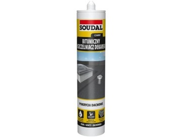 Soudal Битумный Кровельный Герметик Черный