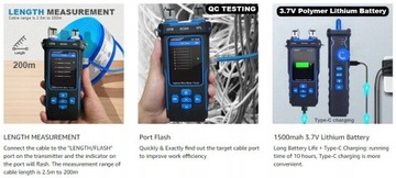 Тестер сетевого кабеля RJ11 RJ45 Сетевой тестер NF8508
