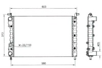 фото thumb №1, Nrf радиатор fiat palio 1,2-1,6 nrf