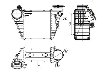 фото thumb №2, Інтеркулер vw golf 4 1,9tdi nrf