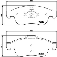 фото thumb №14, Brembo гальмівні диски+ гальмівні колодки p+t renault fluence 280mm