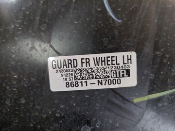 фото thumb №6, Підкрилок ліві перед передні hyundai tucson 4 iv 86813-n7000