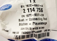 фото thumb №5, Оригинальный номер ford 2114756 втулка шатуна
