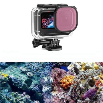 Водонепроницаемый сенсорный подводный корпус 60 м для камер GoPro Hero 12 11 10 9