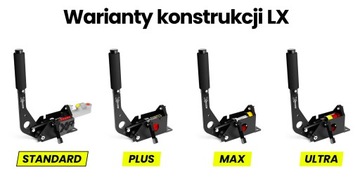 РУЧНОЙ ТОРМОЗ LX Standard + Программное обеспечение PRO | Светодиодный водоуловитель Logitech X4Race
