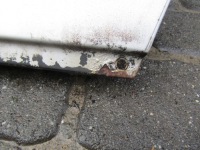 3 mercedes w124 sedan левая задние дверь левый задняя серебристый Цена, фото thumb