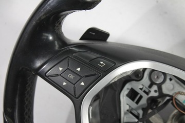 фото thumb №6, Руль кожа лепестки mercedes w176 12-18