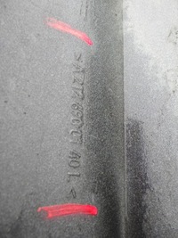 фото thumb №8, Mercedes w212 молдинг поріг ліва