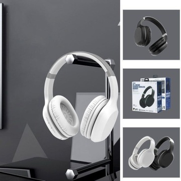 Стильные полноразмерные Bluetooth-наушники, беспроводная музыка, разъемы AUX.