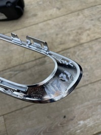 фото thumb №2, Защита декоративная бампера молдинг лампы задняя хром mini r56 r57 r58 r59 7260580