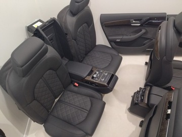 фото thumb №14, Обивка сиденья перед сиденья зад rse bose audi a8 d4 длинный рестайлинг 2015-2018r