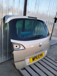 фото thumb №3, Крышка багажника багажника renault scenic iii цвет ted11 lata 2008-2012