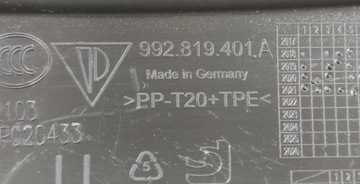 фото thumb №9, Панель под лобовым стеклом porsche 992 911 gts turbo 992819401a