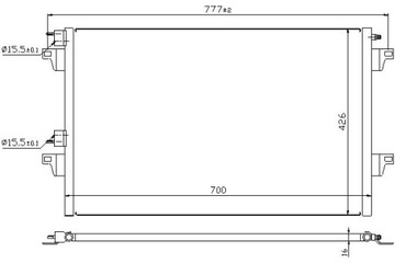 фото thumb №10, Конденсатор радиаторов кондиционера [nissens]