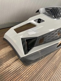 фото thumb №8, Skoda karoq lift 21- бампер решётка радиатора перед lf7a