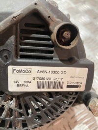 фото thumb №2, Генератор 150a ford transit connect mk2 13- 1.5 tdci av6n-10300-gd
