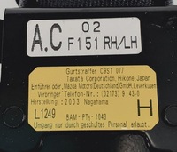 фото thumb №3, Pas натяжитель правый перед mazda rx-8 europa