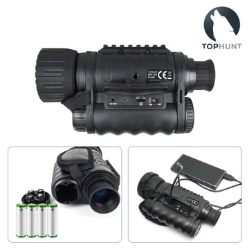 TOPHUNT WG-50 PLUS ИК-прибор ночного видения, радиус действия WIFI 350 м