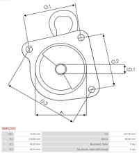фото thumb №4, Крышка стартер, карбюратора as-pl sbr1003