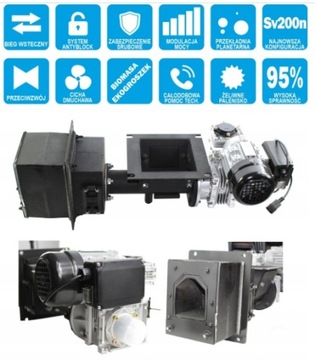 ПЕЧНЫЕ КОТЛЫ ПОДАЧА МОЩНОСТЬЮ 9кВТ ИНТЕРНЕТ POWER SV200n+