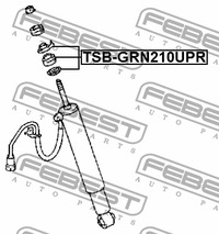 фото thumb №6, Febest tsb-grn210upr труба проставочная, амортизатор