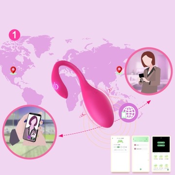 ЯЙЦОВЫЙ ВИБРАТОР С ПРИЛОЖЕНИЕМ, ДИСТАНЦИОННО УПРАВЛЯЕМЫМ ПРИЛОЖЕНИЕМ BLUETOOTH ДЛЯ ТЕЛЕФОНА