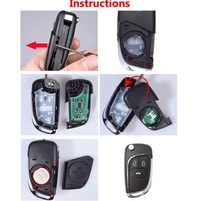 фото thumb №8, Ключ корпус ключа pilot do opel corsa mokka karl adam