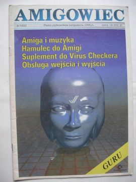 AMIGAWIEC Журнал для пользователей компьютеров Amiga 6/92.
