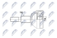фото thumb №2, Npz-ch-029 nty шарнір зовнішній dodge journey 08