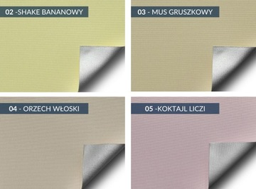 Roleta dachowa do okien VELUX 78x160 MK10 M10 310 zaciemniająca termiczna
