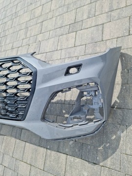 фото thumb №8, Audi q5 рестайлинг 80a s line s-line бампер переднее перед решётка решётка радиатора