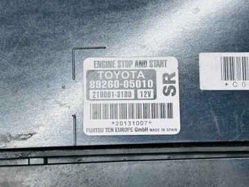 фото thumb №5, Avensis t27 модуль блок управления системы старт сплав 89260-05010