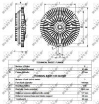 фото thumb №15, Nrf сцепление вязкостный mercedes sprinter 208-216/308-316/408-416 cdi 00-06