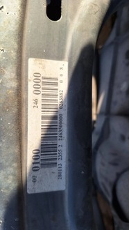 фото thumb №7, Балка ось подвешивание зад kpl a2463500000 mercedes w176 w246