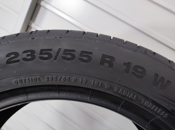 235/55r19 Continental ContiSportContact 5 новые летние шины АО 5250