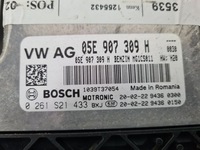 фото thumb №5, Vw t-roc 10 tys km 1.5 ben 2020r бортовой компьютер двигателя 05e907309h