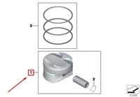 фото thumb №7, Mini cooper s countryman r60 двигун поршень 7601181 11257601181