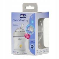 CHICCO АНТИКОЛЬКОВАЯ БУТЫЛОЧКА NATURAL FEELING 150 мл