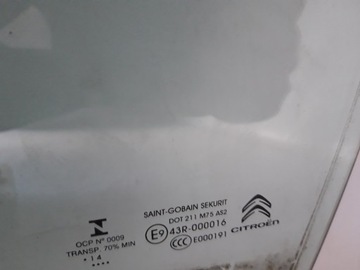 фото thumb №2, Citroen c4 picasso ii стекло дверь левая передняя 14