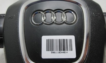 фото thumb №13, Audi a8 d3 s-line sline пелюстки кермо подушка комплект чорна trójram