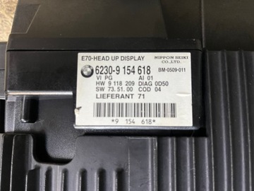 фото thumb №8, Дисплей монітор екран rzutnik head up дисплей bmw x5 e70 org англієць uk